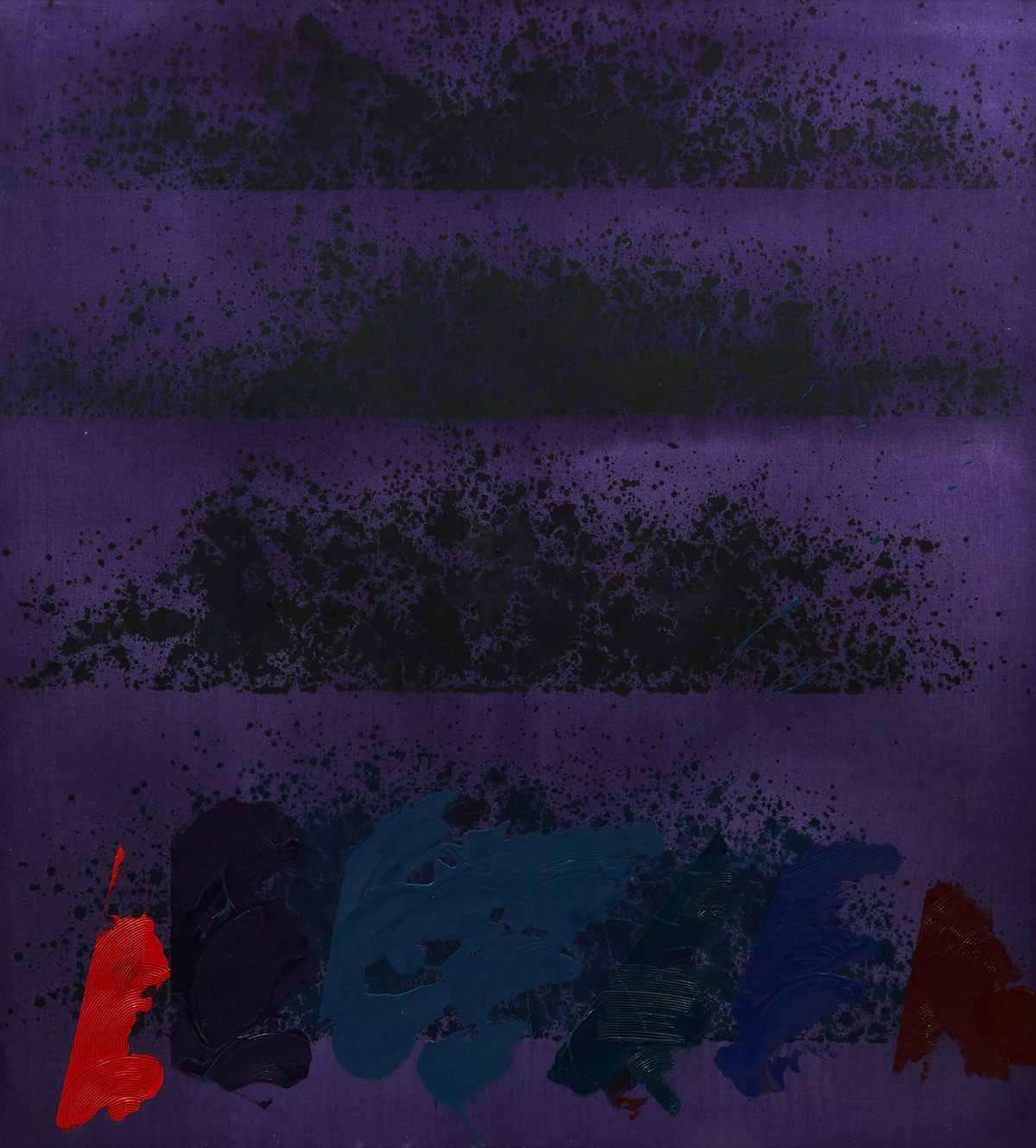 Robert Markle, The Sound of the Mountain, acrylic on canvas, 1979