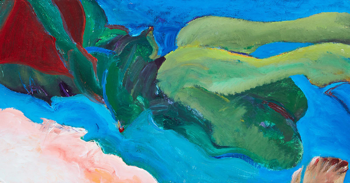 Robert Markle, Untitled, acrylic on card, 1987