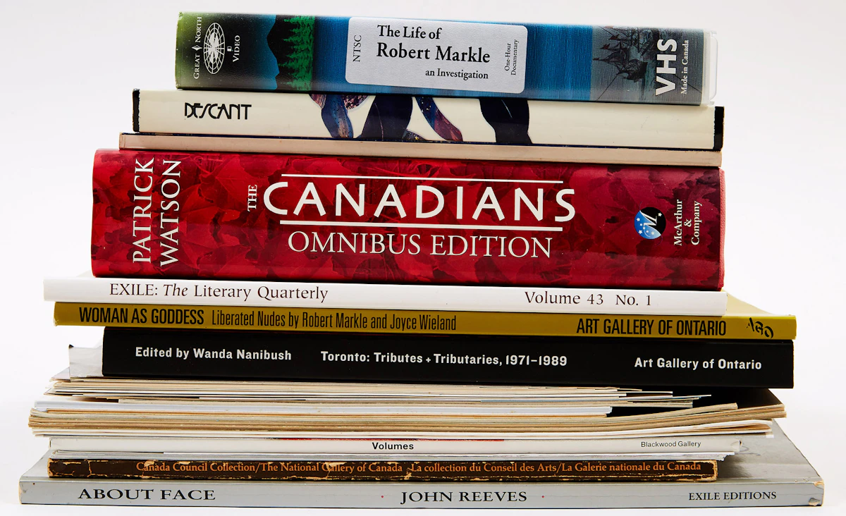 Books and Reference, A Selection of Books, Media and Exhibition Catalogues on Robert Markle , 7 books