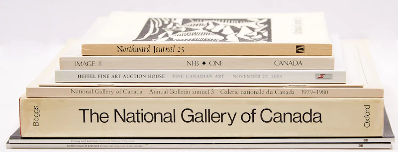 Books and Reference, Canadian Art Reference Materials - Eight Books and Journals
, eight books and journals