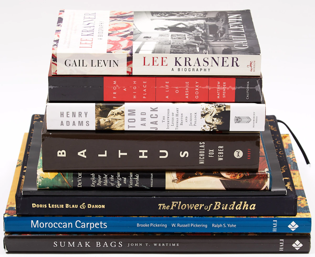 Books and Reference, Nine International Art & Decorative Arts Reference Books, nine books