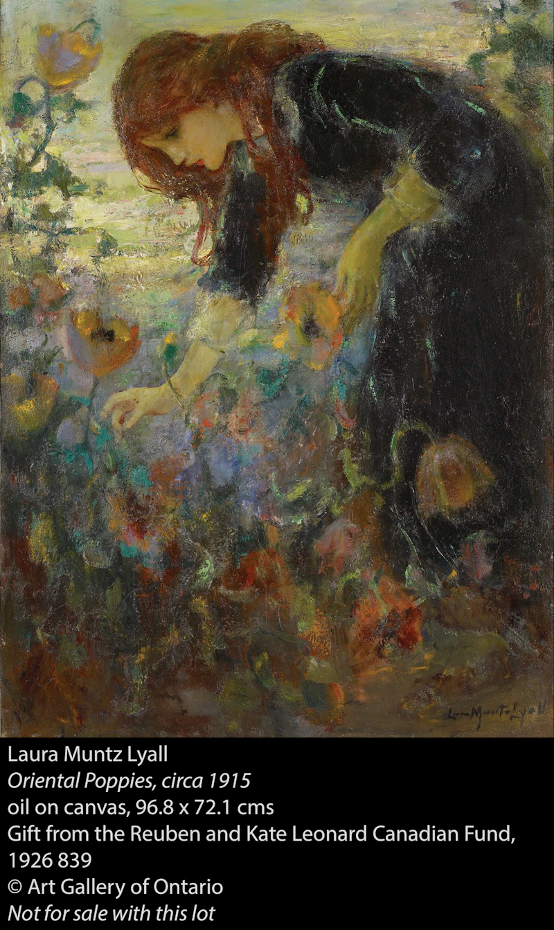 Laura Adeline Muntz Lyall, The Little Red Head (1903), watercolour, 1903 - view 4