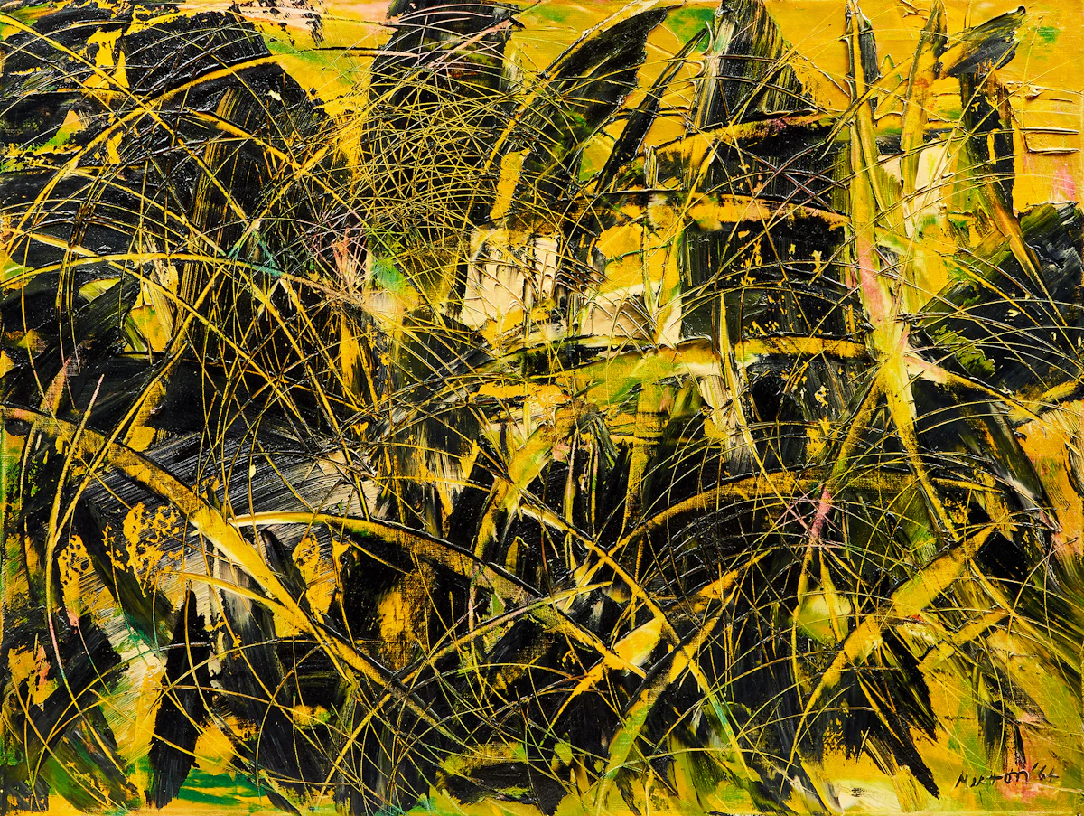 Guy Michon, Daffodils, oil on canvas, 1964
