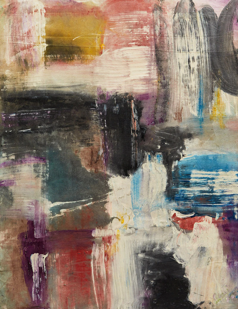 Ricardo Rumi, But Me My Eyes, acrylic on canvas
