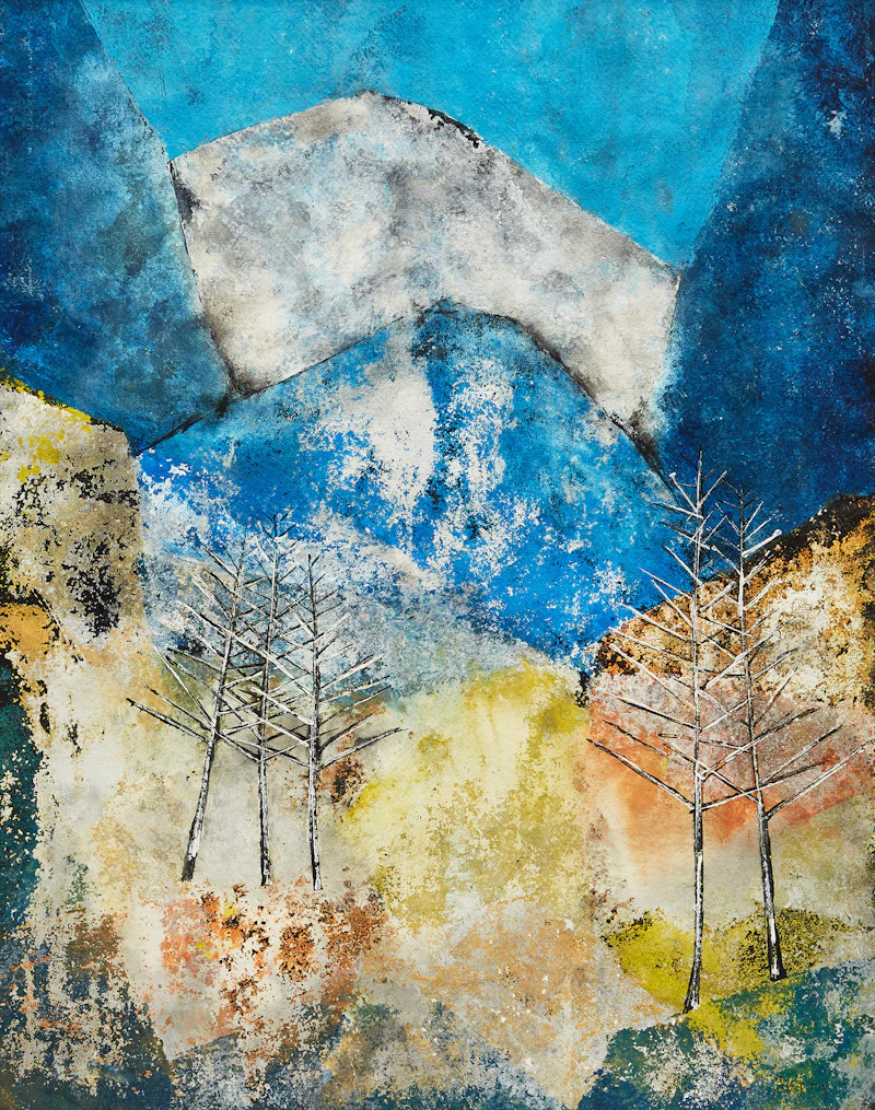 Mountain Landscape, Late Autumn by Anne Meredith Barry