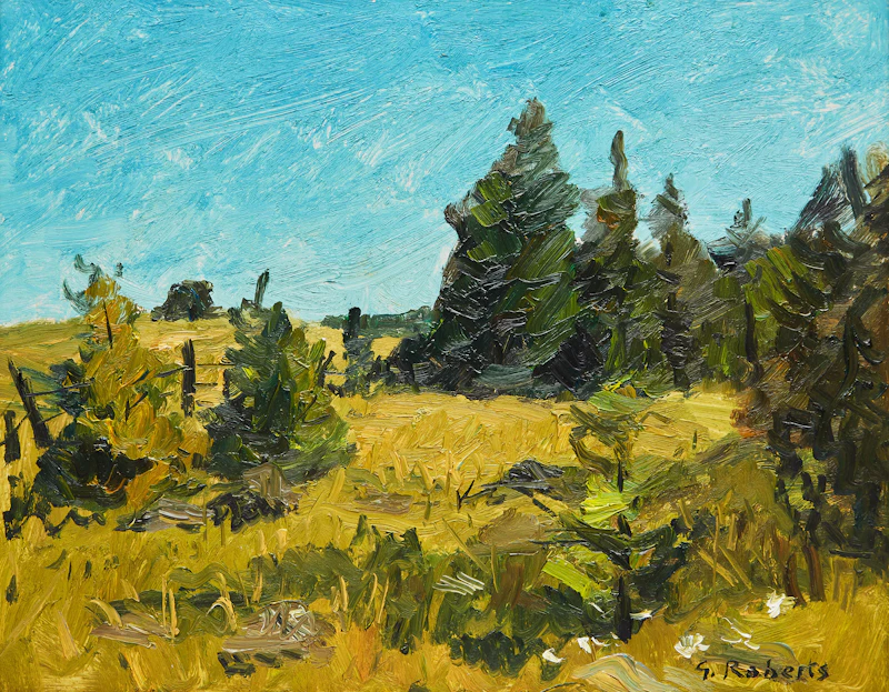 Cedars in a Clearing, Laurentians  by William Goodridge Roberts