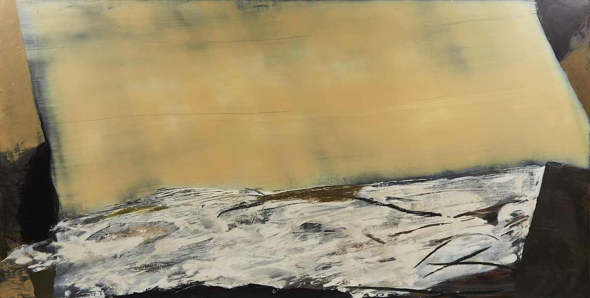 Ronald Boaks, The Marriage of Chance and Intention, acrylic on canvas, 1996