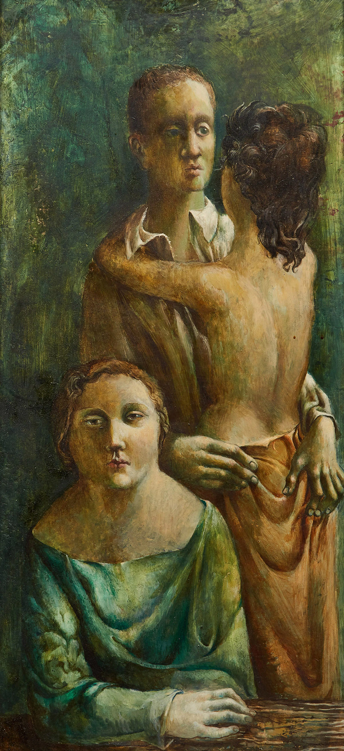Gary Slipper, Pamela, oil on board