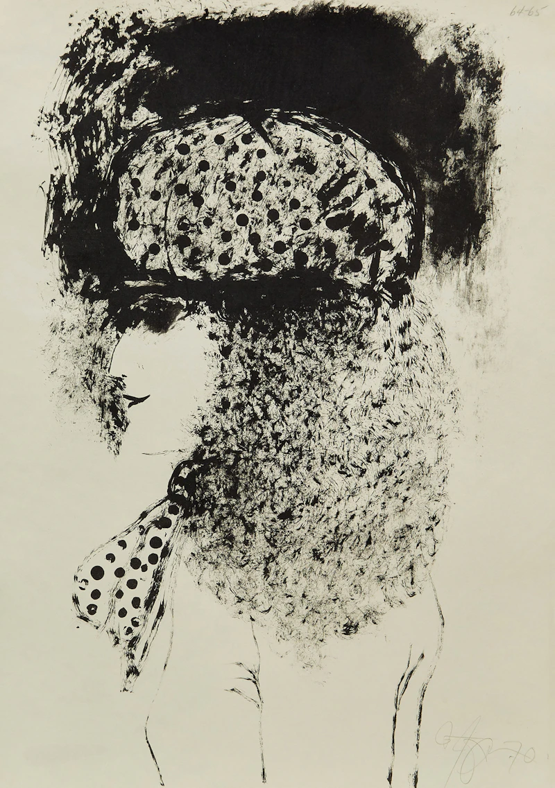 Polka Dot Lady by Harold Barling Town