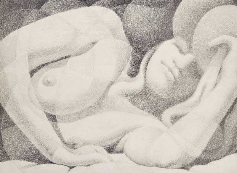 Nude Reclining by Ernest Lindner