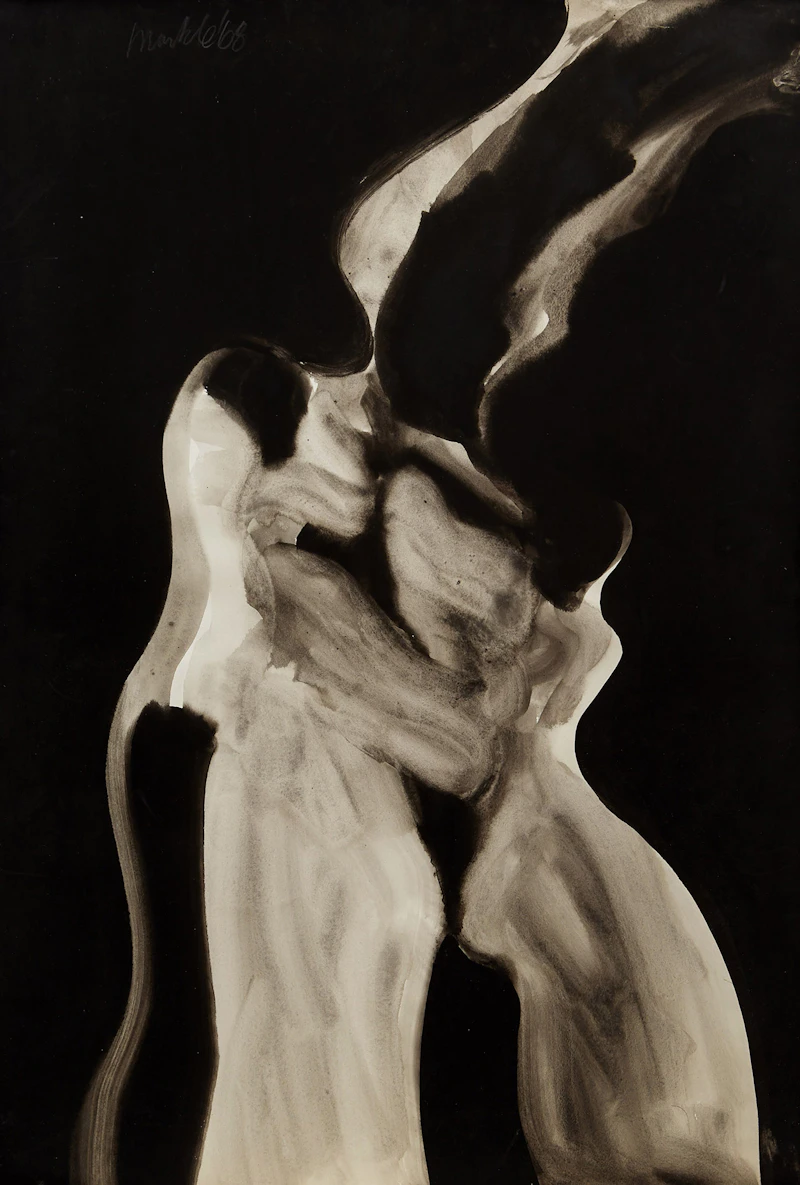 Untitled (Pale Blue Marlene) by Robert Markle