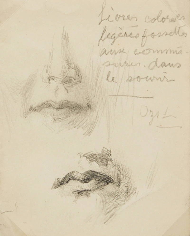 Lèvres Colorées; Personnage by Ozias Leduc