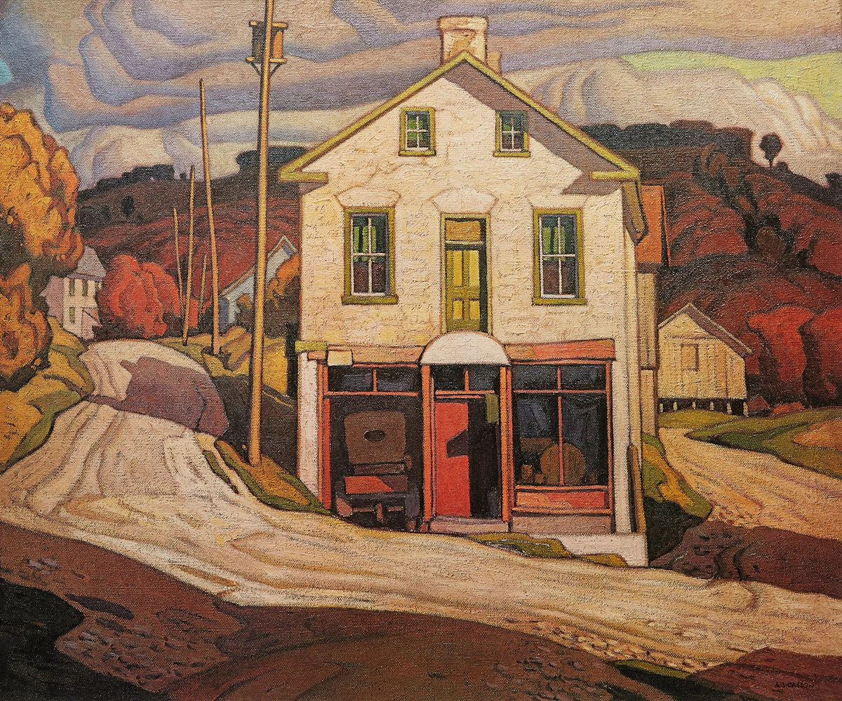Alfred Joseph Casson, Old Store at Salem, photolithographic reproduction