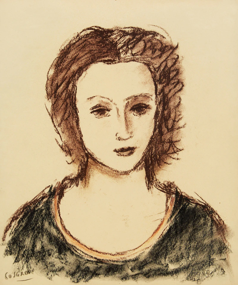 Tête de femme by Stanley Morel Cosgrove