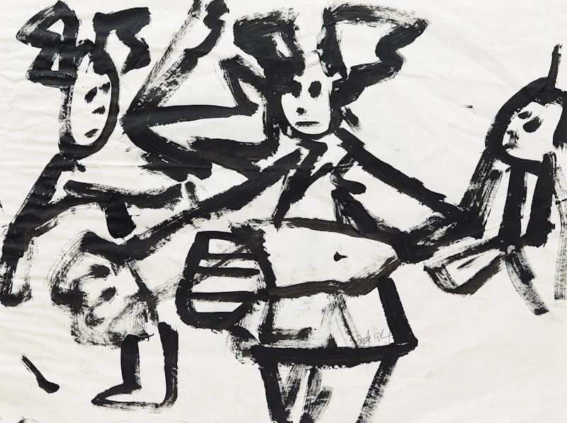Three Figures by John Scott