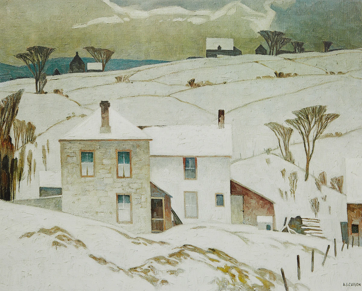 Alfred Joseph Casson, March Day , photolithographic reproduction