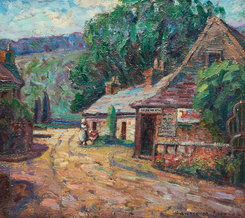 Roseneath Post Office by Hortense Mattice Gordon
