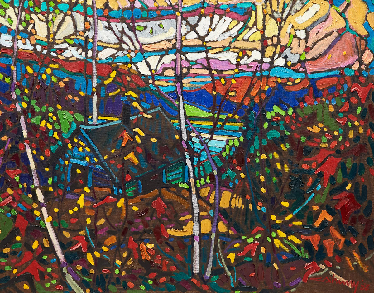 Christopher Allen Henry, September’s Song, oil on canvas, 1988