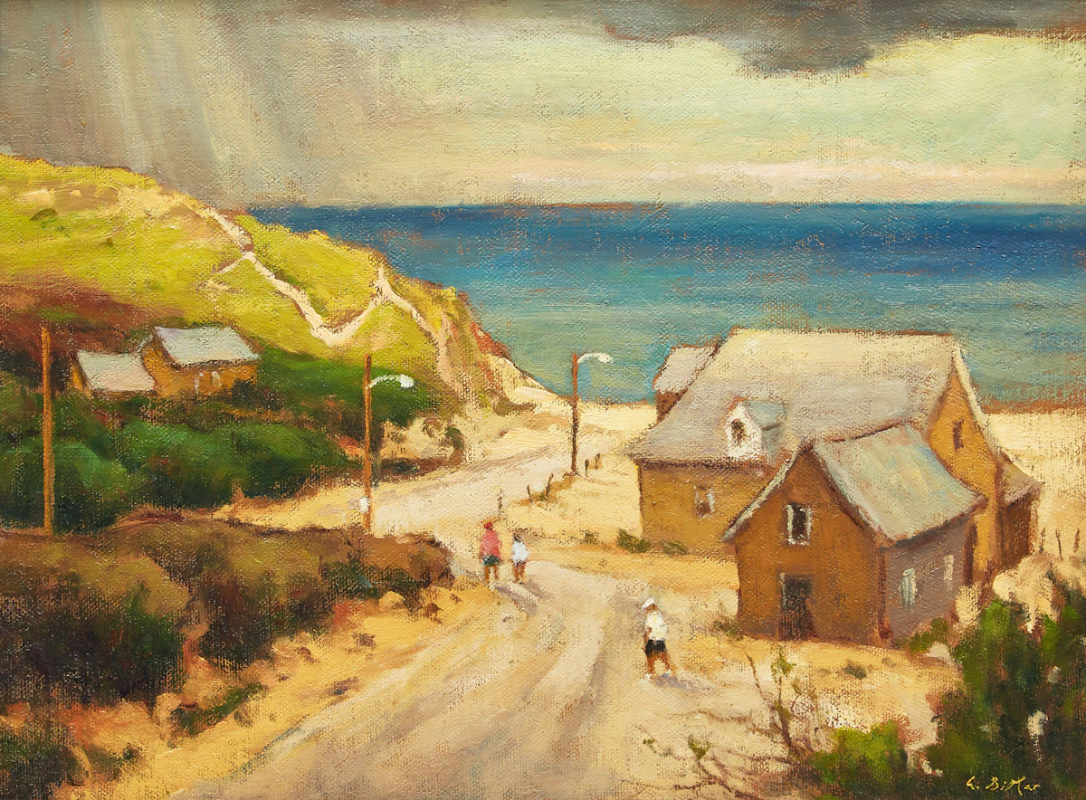 Antoine Bittar, Cape Cod, oil on board, 1998