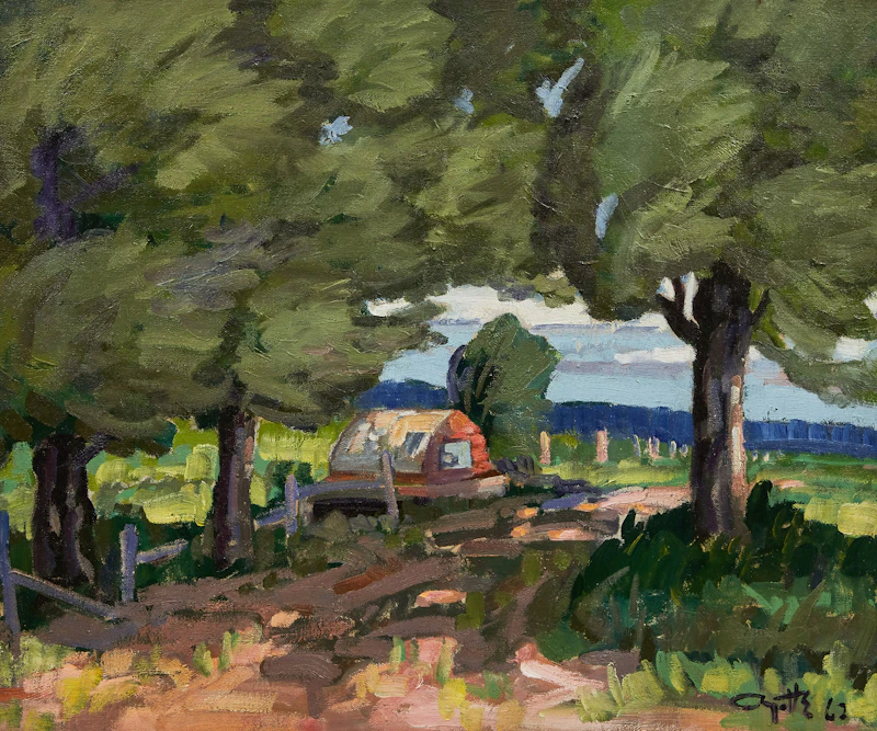 Four à pains à Eastman by Leo Ayotte
