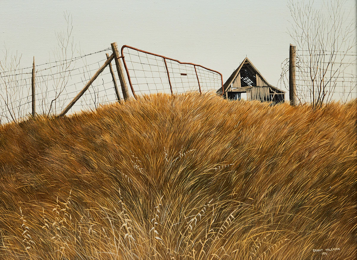 Grant Hillman, Gateway to the Past, acrylic on canvas