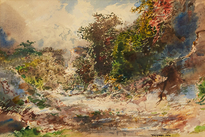 Untitled Landscape by Otto Reinhold Jacobi