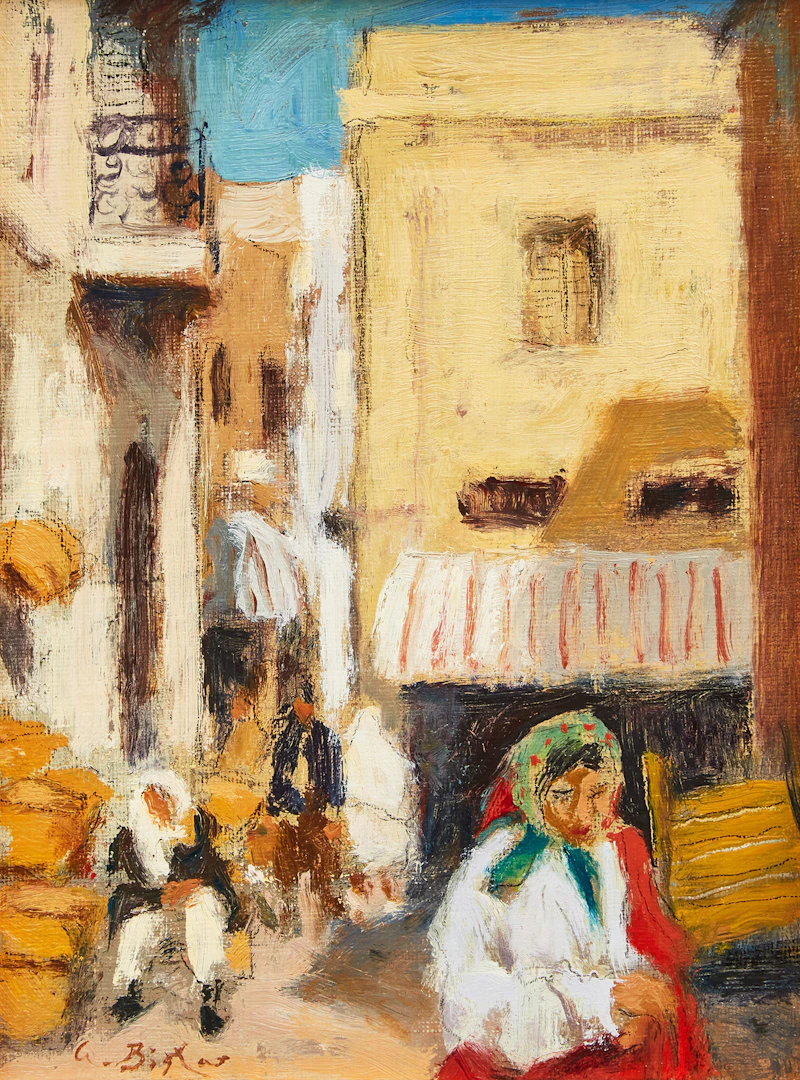 Rue à Sousse, Tunisie by Antoine Bittar