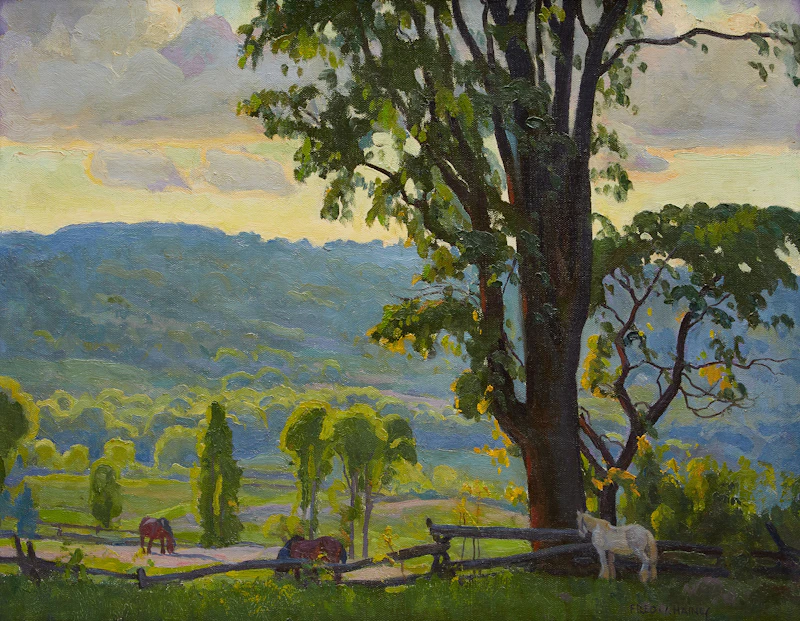 Below Eugenia on the Beaver Valley by Frederick Stanley Haines