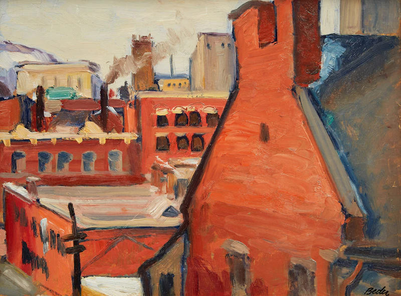 Downtown Buildings by Jack Beder