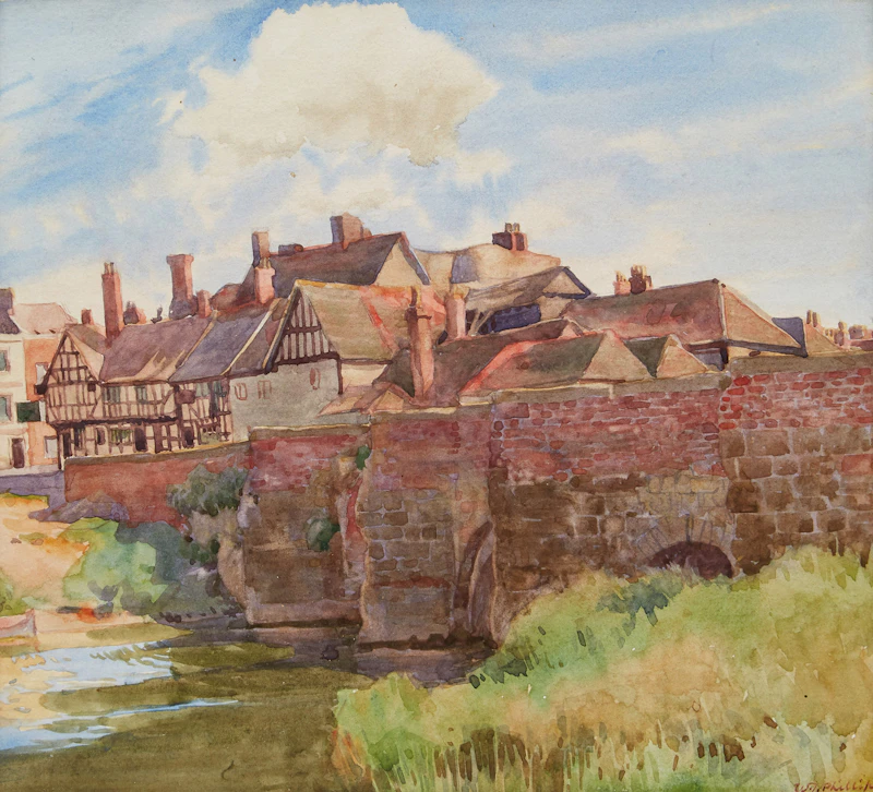St. John’s Bridge, Tewkesbury by Walter Joseph Phillips
