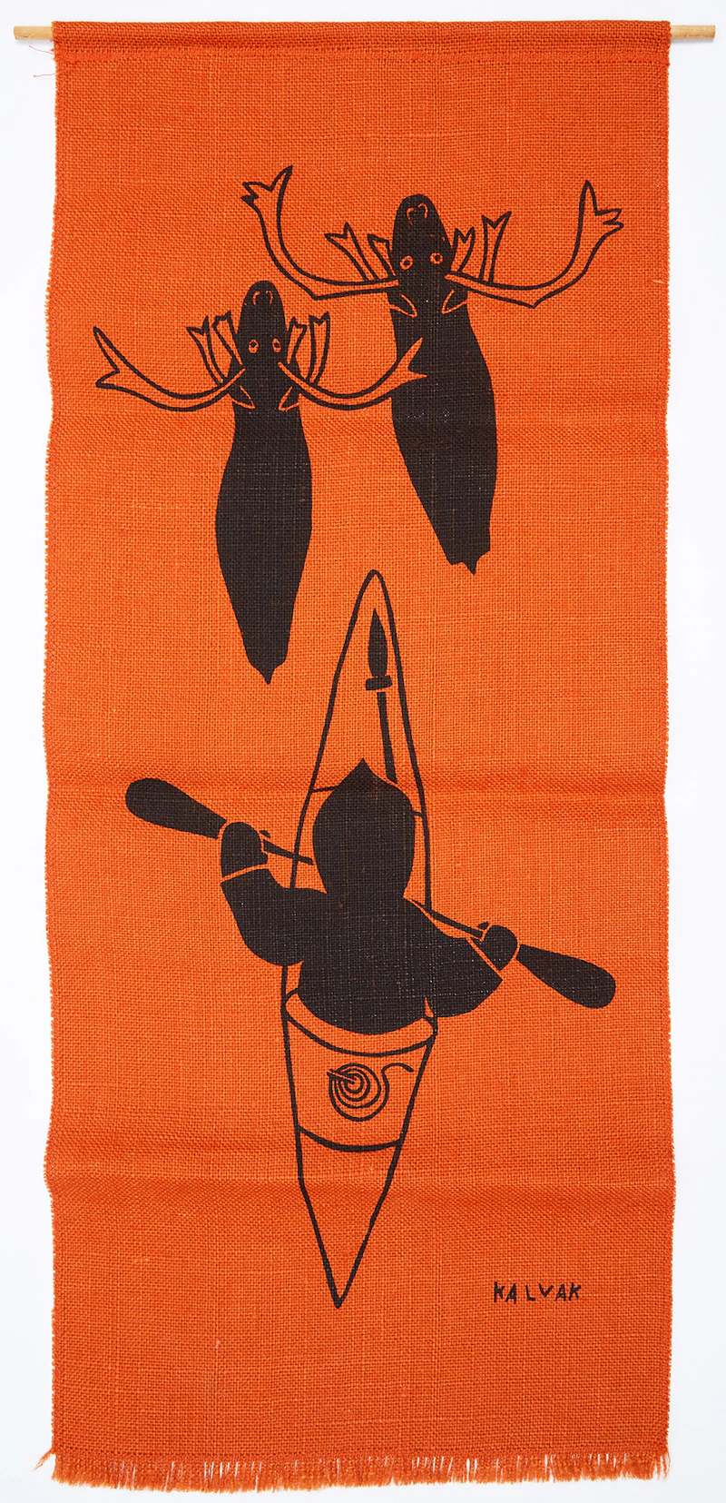 Untitled Wall Hanging by Helen Kalvak