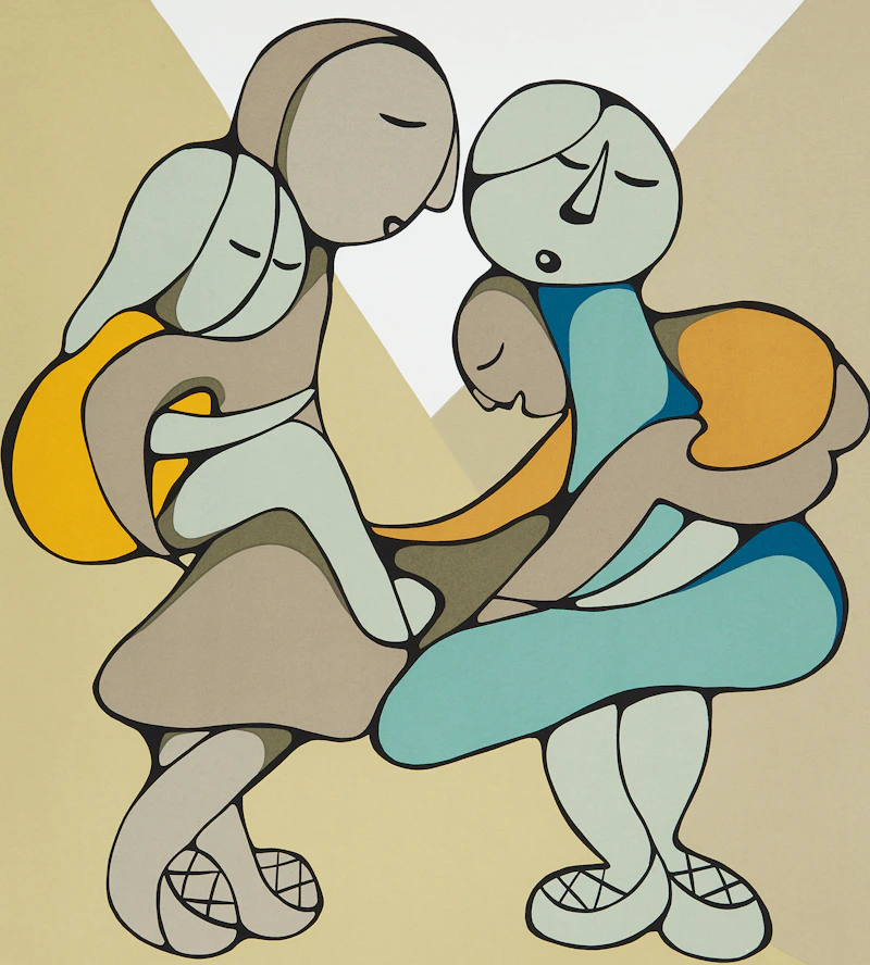 Piggyback by Daphne Odjig