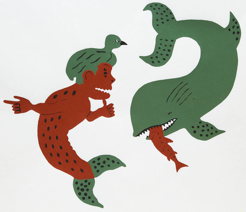 The Mermaid and the Whale by Lucy Meeko