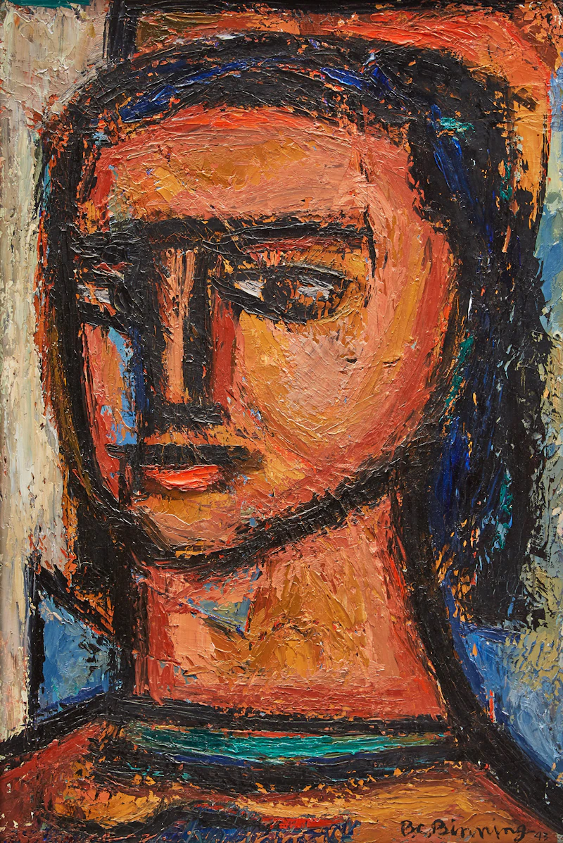 Head by Bertram Charles Binning