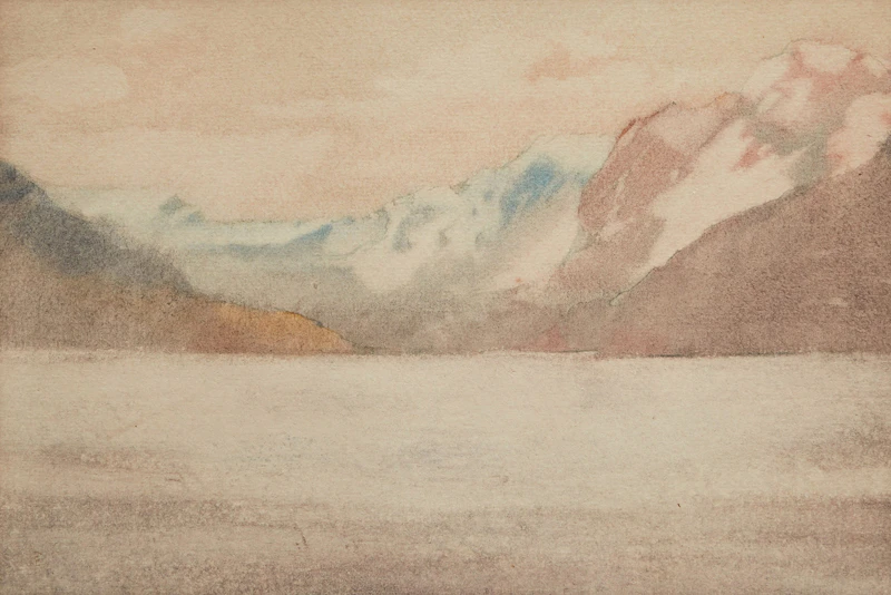 Mountain Lake by Charles John Collings