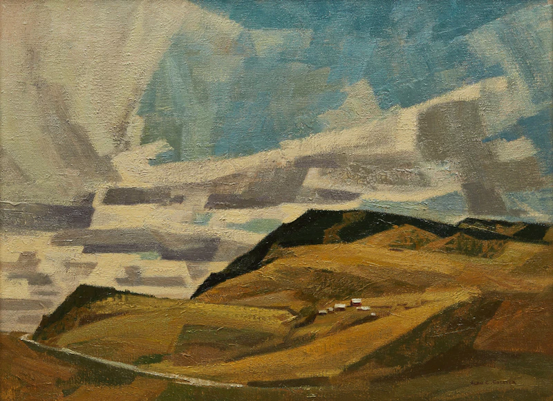 Ranch in the Hills North of Cowley, Alberta by Alan Caswell Collier