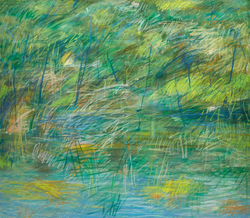 Untitled Abstract by Wanda Koop