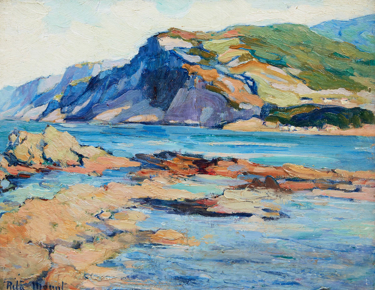 Rita Mount, St. Antoine du Gros Morne, oil on canvas laid down on board