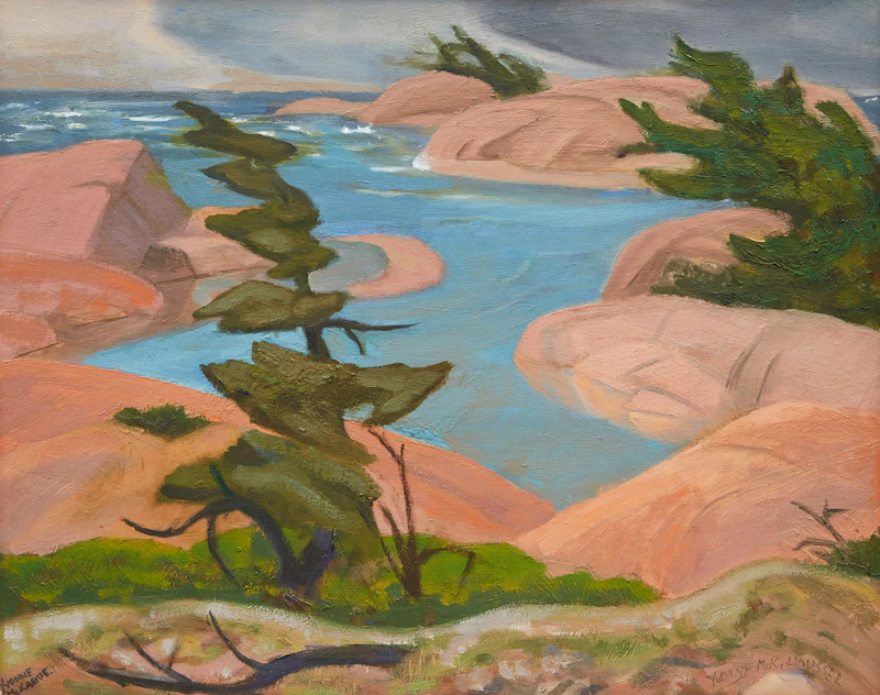 Before the Storm, Georgian Bay by Yvonne McKague Housser