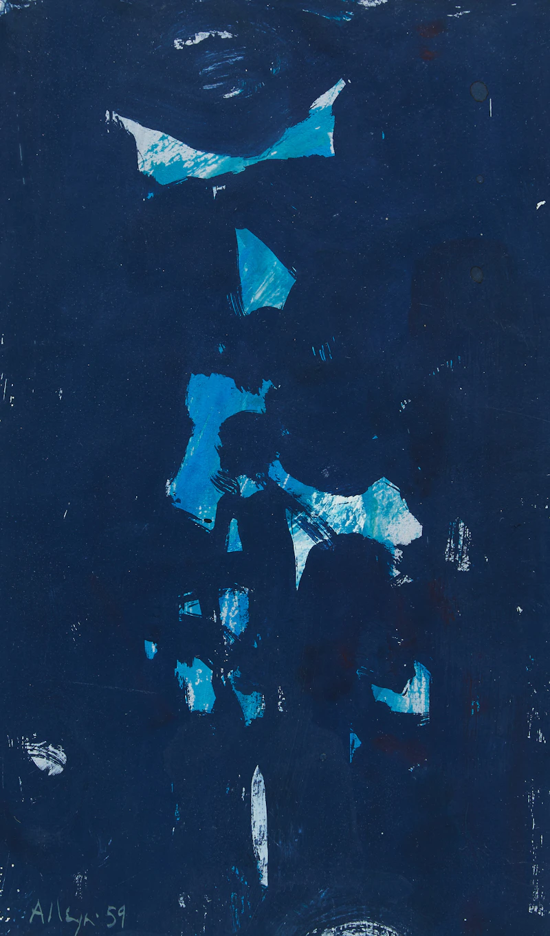Untitled Abstraction by Edmund Alleyn