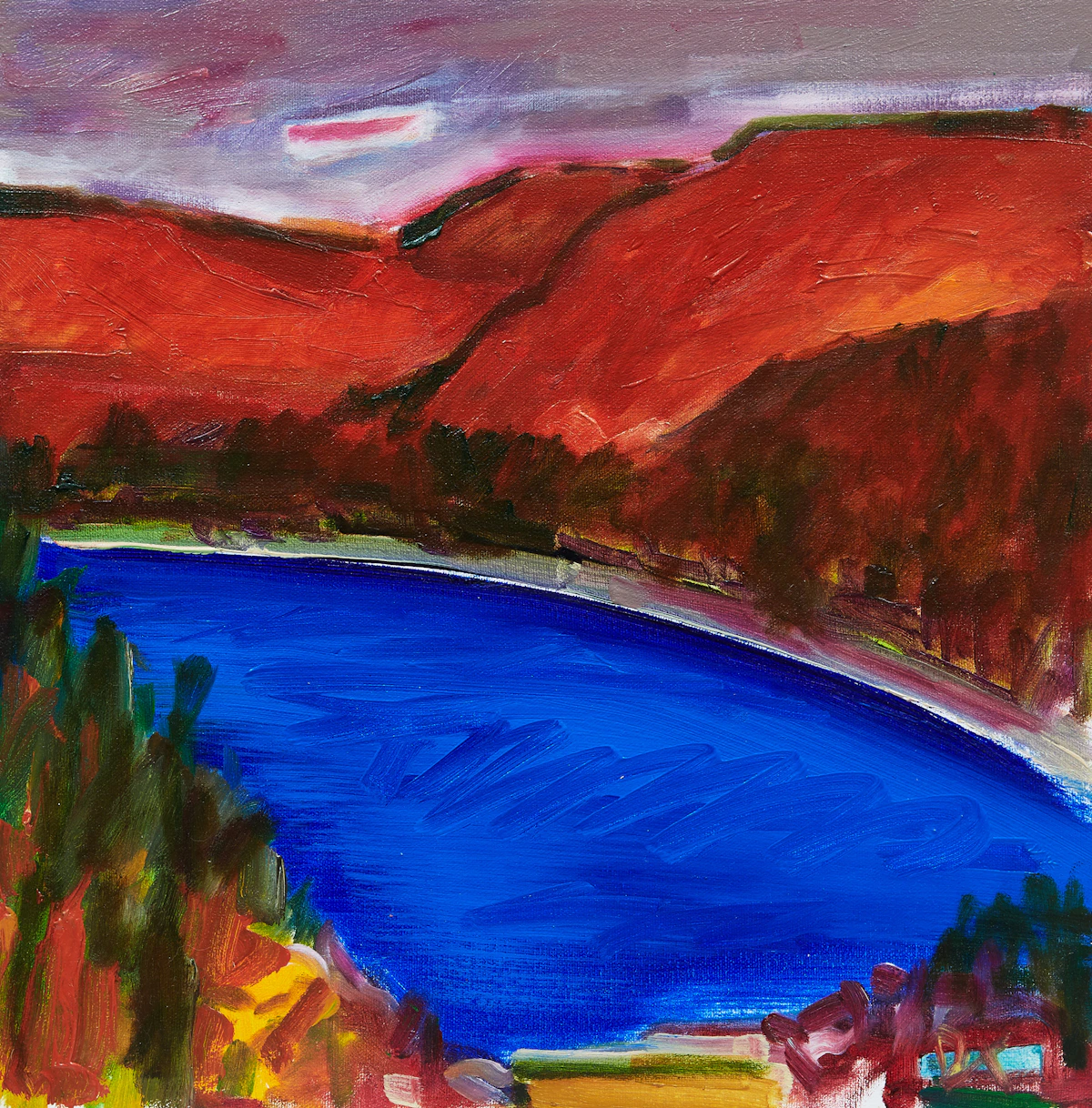 Duncan De Kergommeaux, Fall Landscape #2 Meech Valley, oil on canvas, 2004