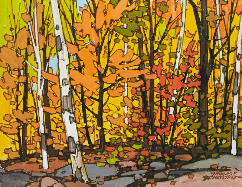 Yellow Woods by Thomas Frederick Haig Chatfield