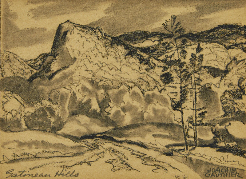 Gatineau Hills; Smoke Creek, Algonquin Park  by Joachim George Gauthier