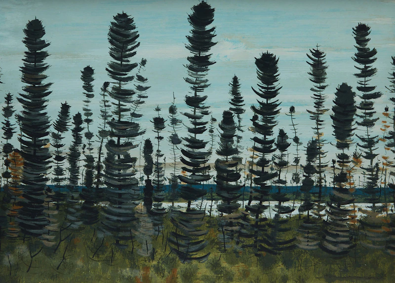 North Western, Ontario by Jacques Godefroy de Tonnancour