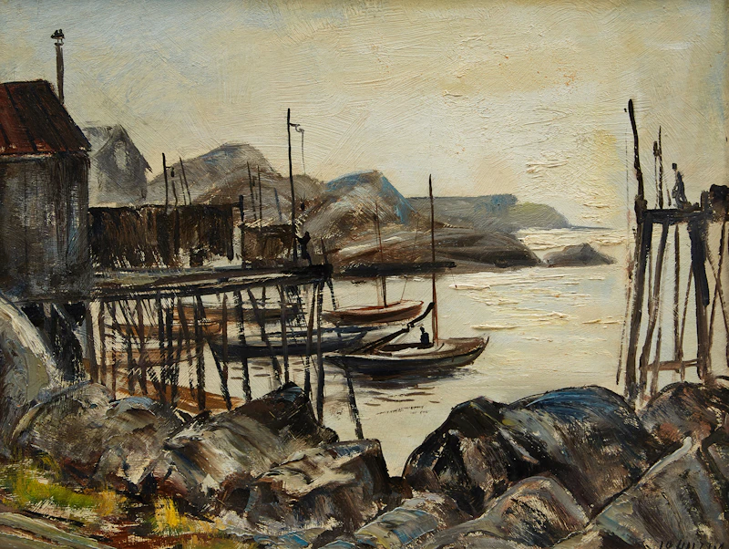 Indian Harbour, Nova Scotia by Joseph Sidney Hallam