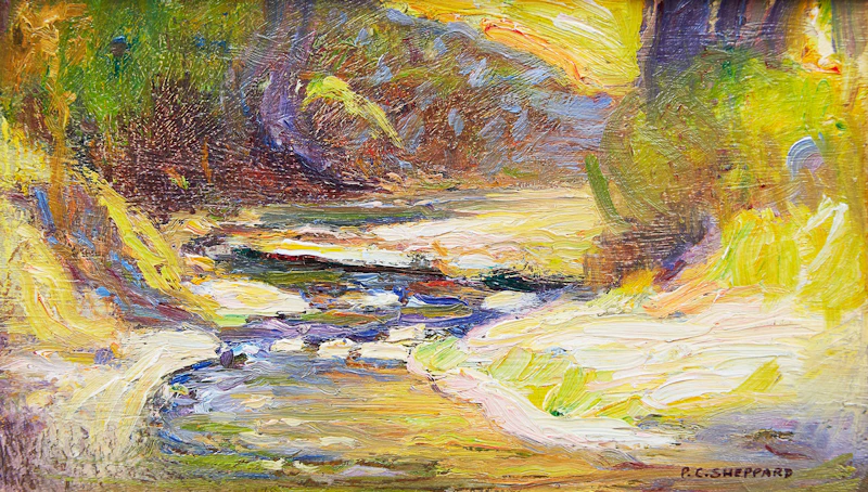Stream by Peter Clapham Sheppard