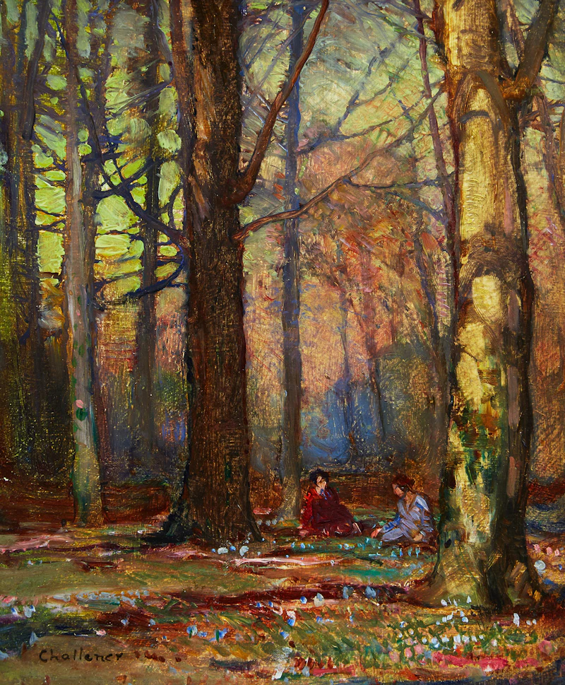Spring Time in the Woods by Frederick Sproston Challener