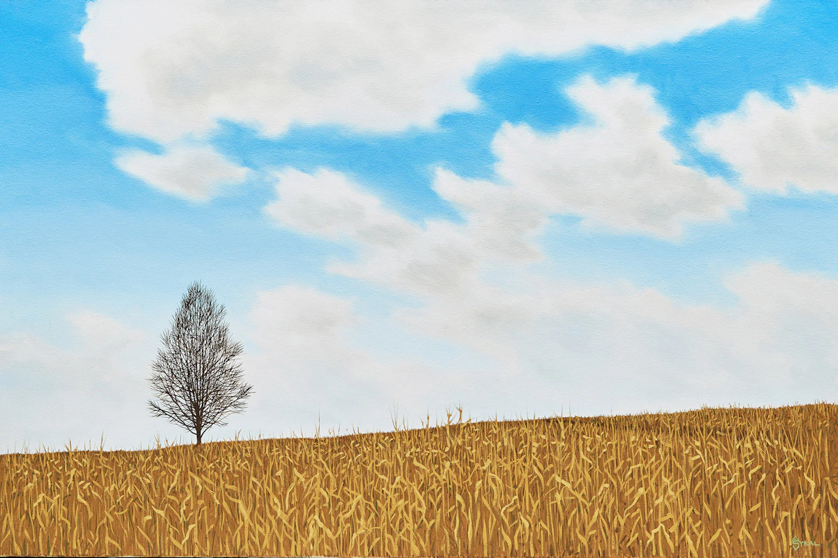 Philip Sybal, North of Mono Mills, oil on canvas, 1997