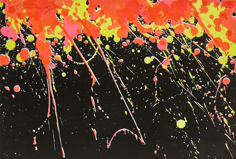 Fireworks by Walasse Ting