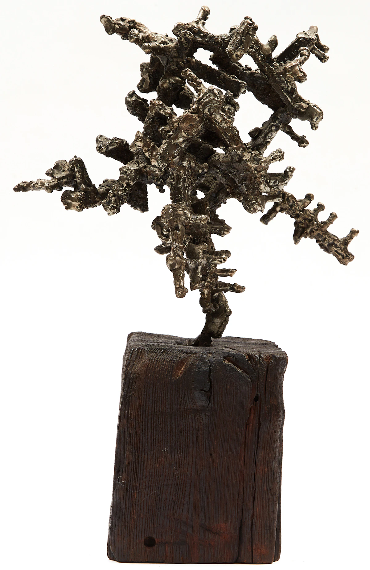 Armand Vaillancourt, Sculpture #7, metal and wood, circa 1958-59